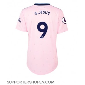 Arsenal Gabriel Jesus #9 Tredje Matchtröja Dam 2022-23 Kortärmad